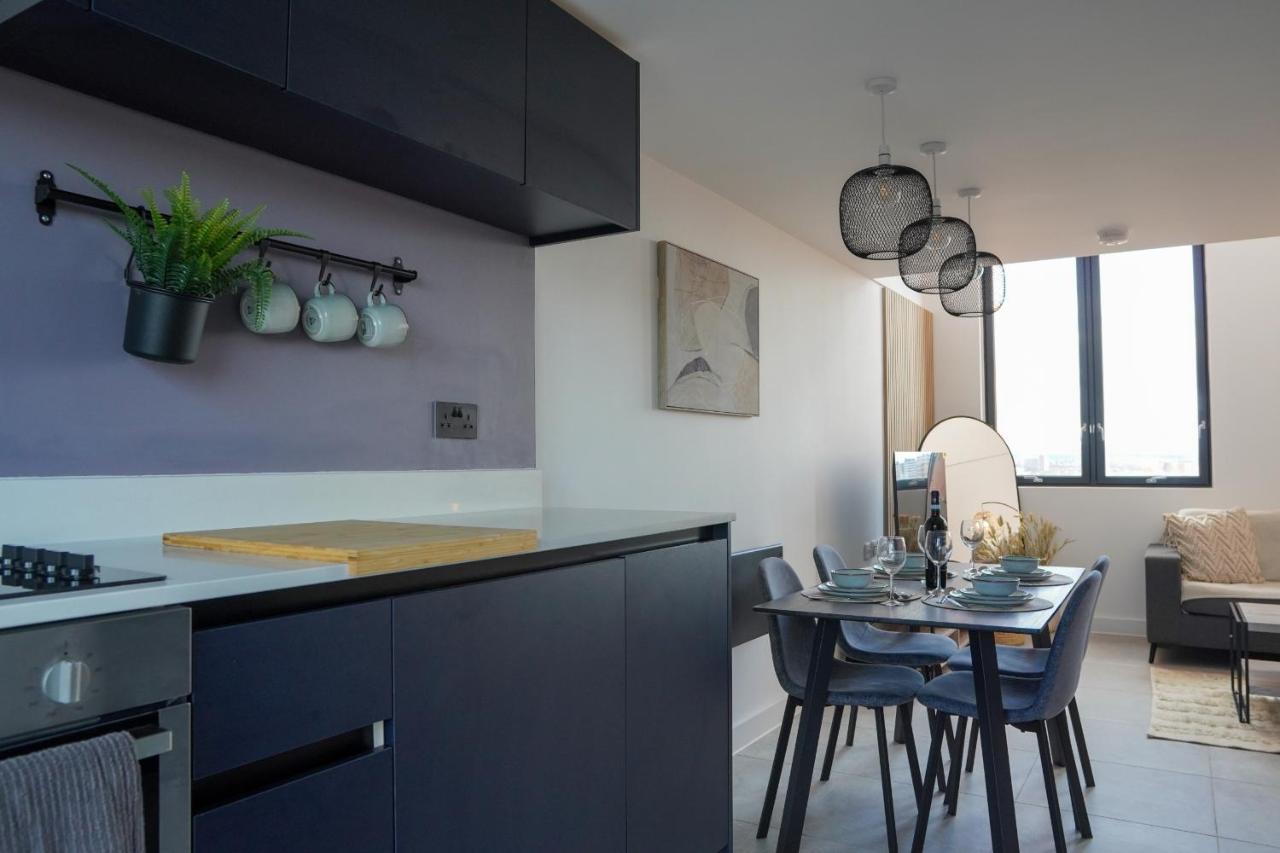 3Br Manchester Penthouse - Sky Garden & City Views ภายนอก รูปภาพ