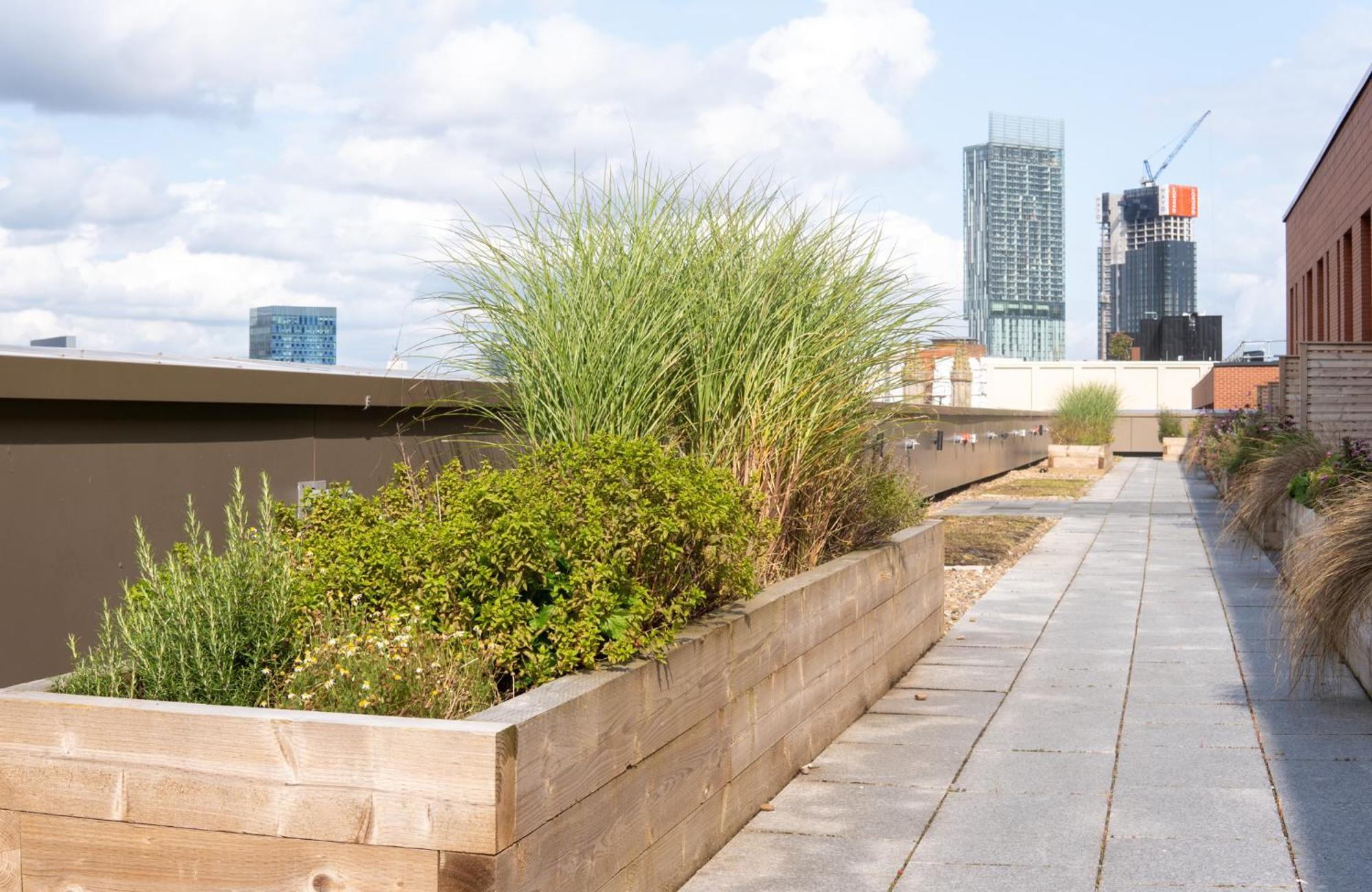 3Br Manchester Penthouse - Sky Garden & City Views ภายนอก รูปภาพ